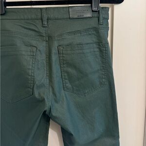 Women’s Stradivarius Green Leather Pants